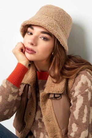 Bucket hat 2 sides Black Polyester h5 Picture4